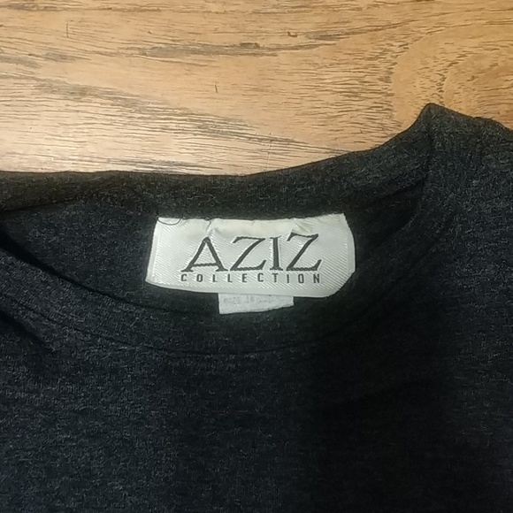 Dark Heather Gray Crop Top S - Picture 2 of 2